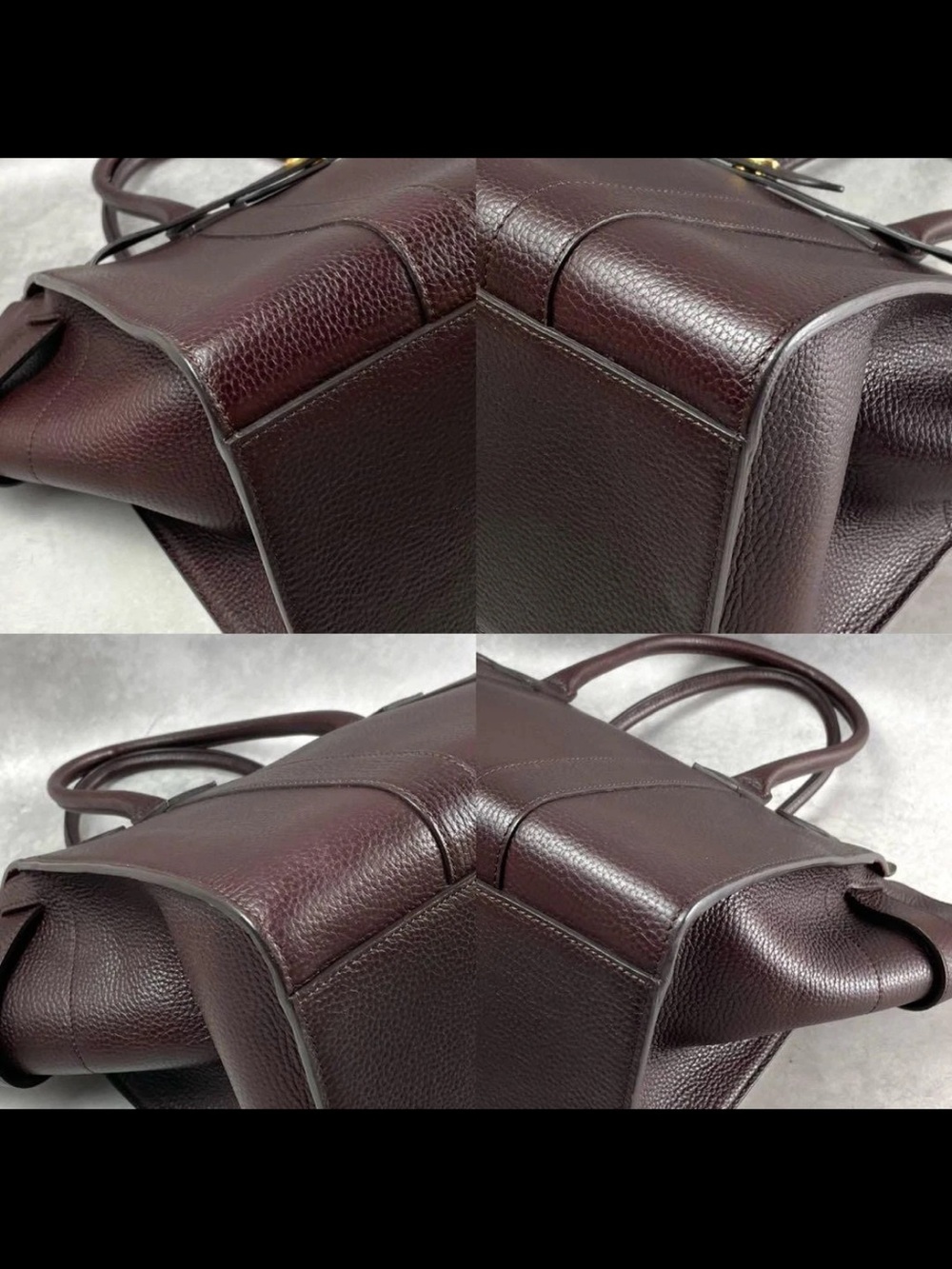 Mulberry Dark Chocolate Brown Leather Tote with Gold Hardware - Picture 7 of 12